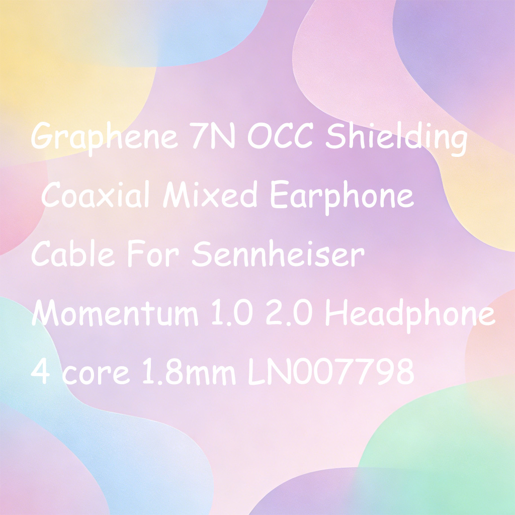 Sennheiser Headphone Momentum 4 - Graphene 7N OCC Abschirmendes Koaxial-Mischkabel für