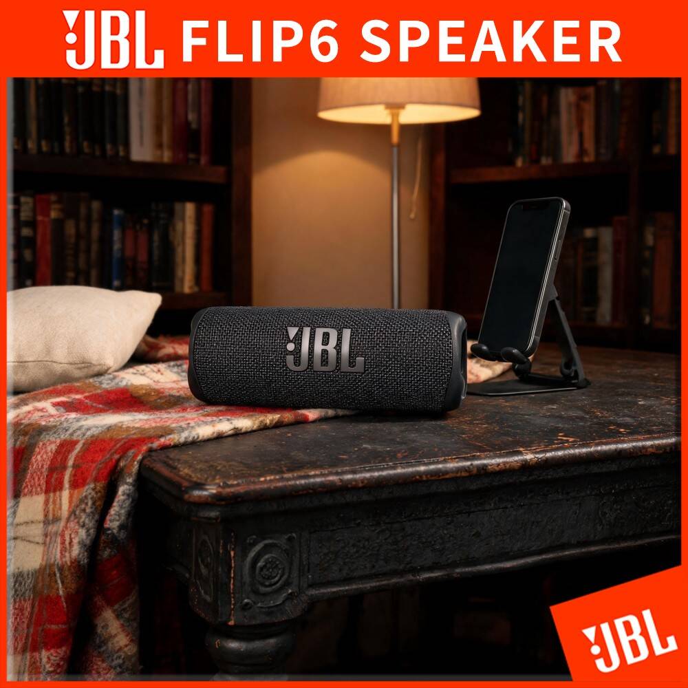Jbl Speaker Flip 6 - JBL Flip 6 Kabelloser, robuste Bluetooth-Lautsprecher,