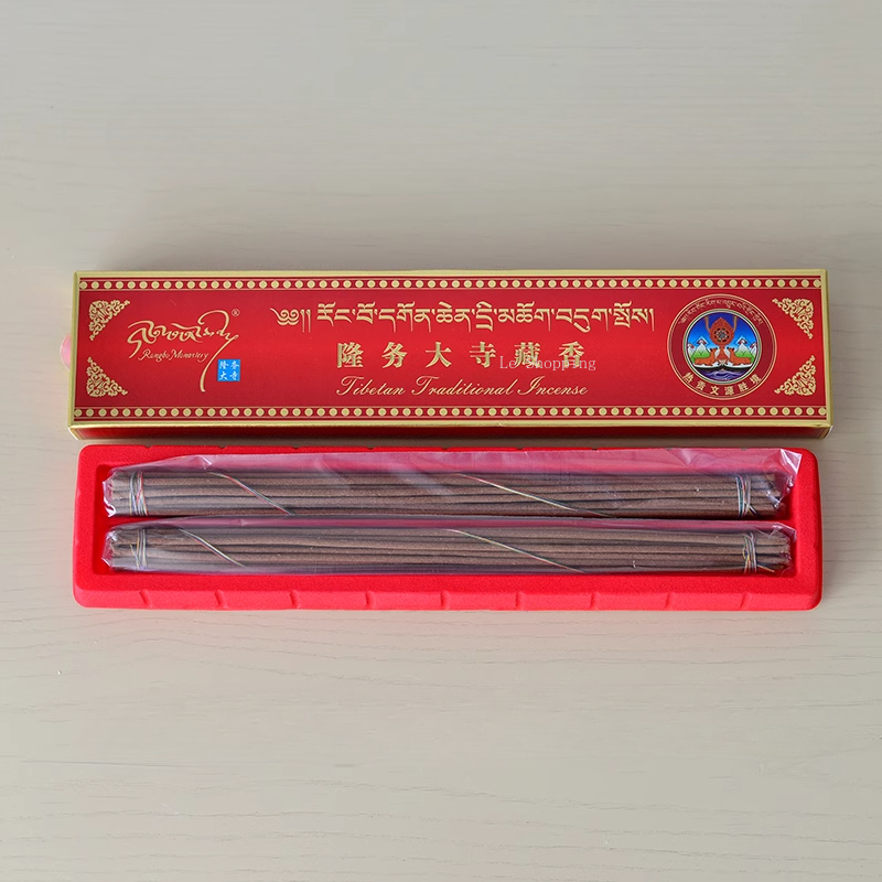 Smoking & Vaping Accessories - Natürlicher Räucherstäbchen/langer Wu-Tempel, tibetischer Räuchertempel für