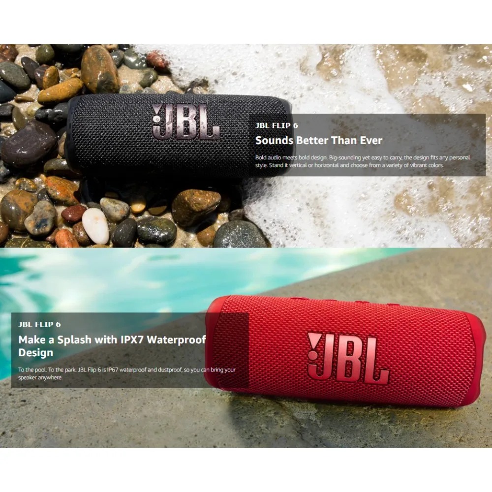 JBL FLIP6 Bluetooth-Lautsprech – Jbl Speaker Flip 6 Bewertung und Preis