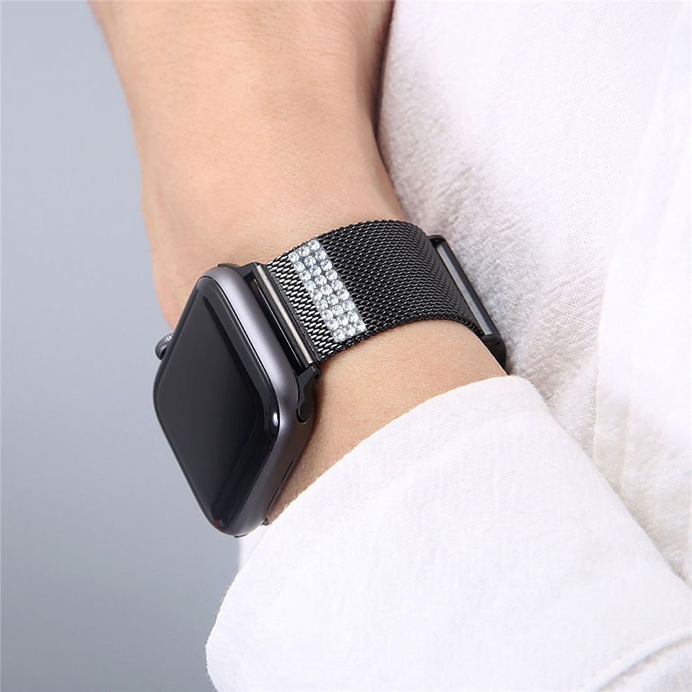Für Apple Watch Armband 12 11  – Mesh Coil Strip Bewertung und Preis